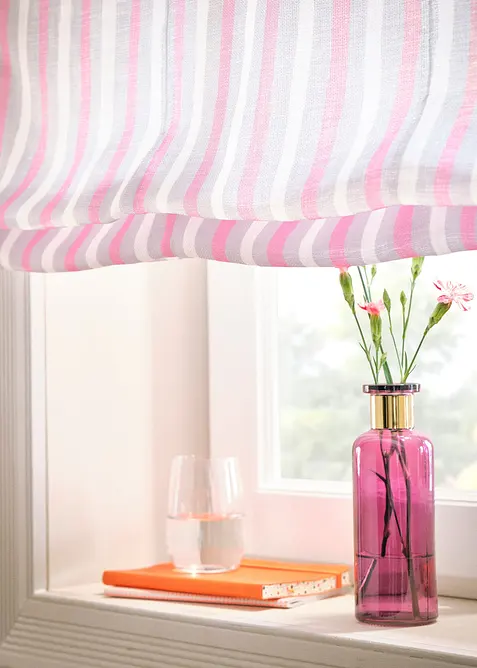 Liftgardin med stripemønster, bonprix