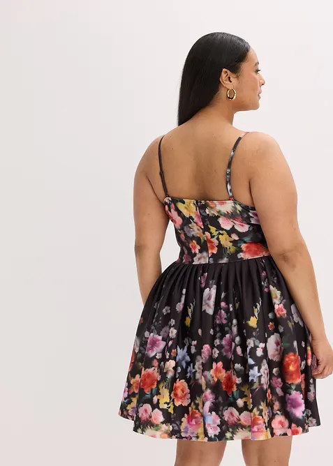 Minikjole med heklet innfelling, bonprix