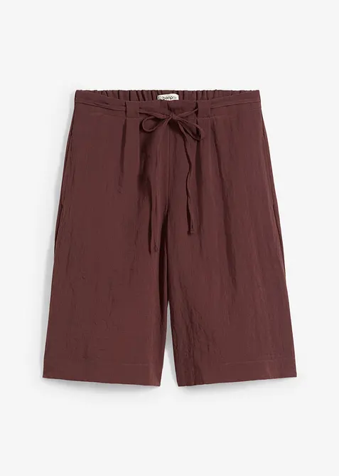 Bermudashorts i lett viskosemiks, bonprix