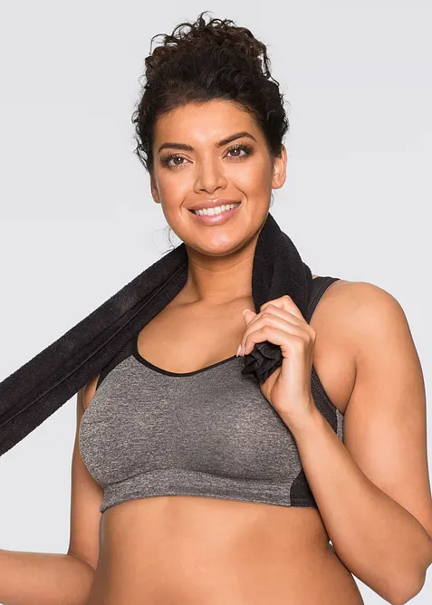 Trenings-BH med middels støtte, bonprix