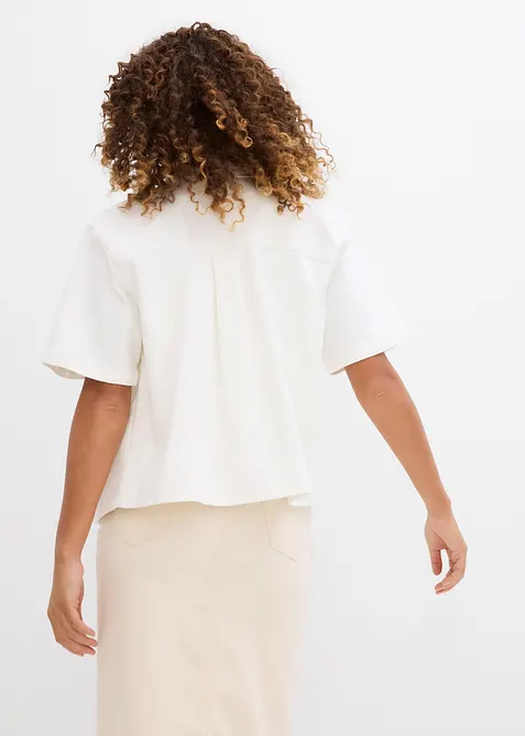 Denimskjorte, oversized, bonprix