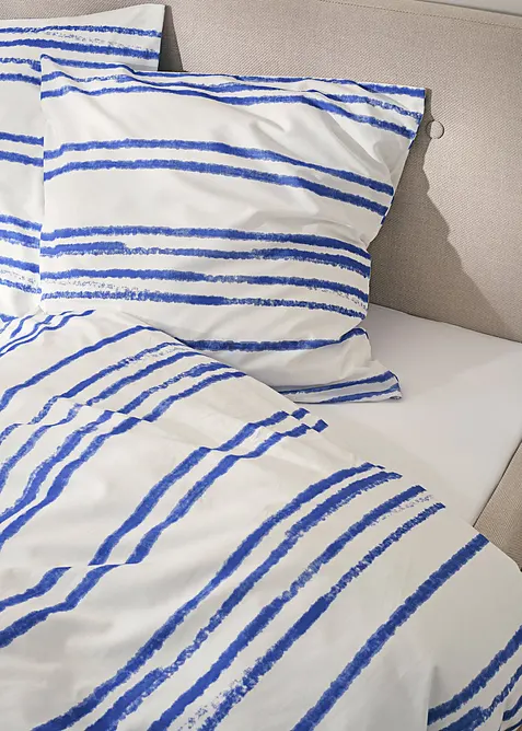 Sengesett med stripemønster, bonprix