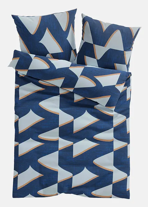 Sengesett med grafisk mønster, bonprix