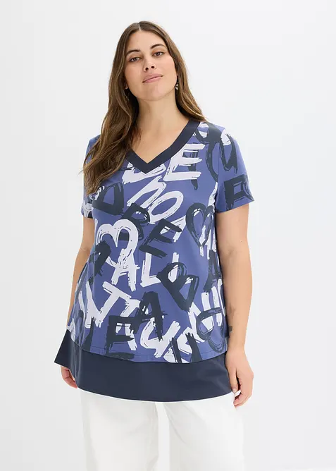 Lang, kortermet topp, bonprix