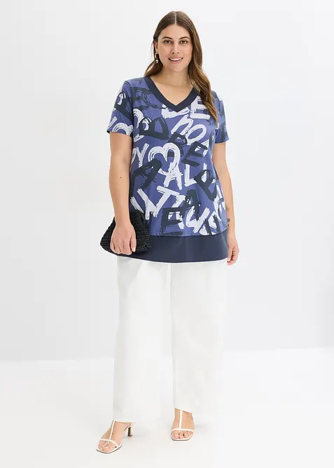 Lang, kortermet topp, bonprix