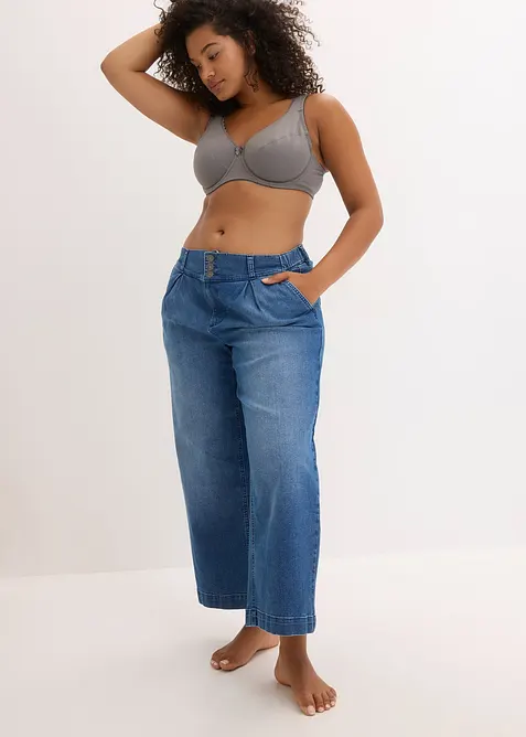 BH med bøyle og økologisk bomull (3-pack), bonprix