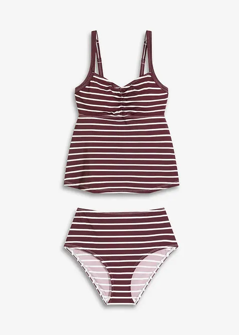 Tankini (2-delt sett) med snøring, bonprix