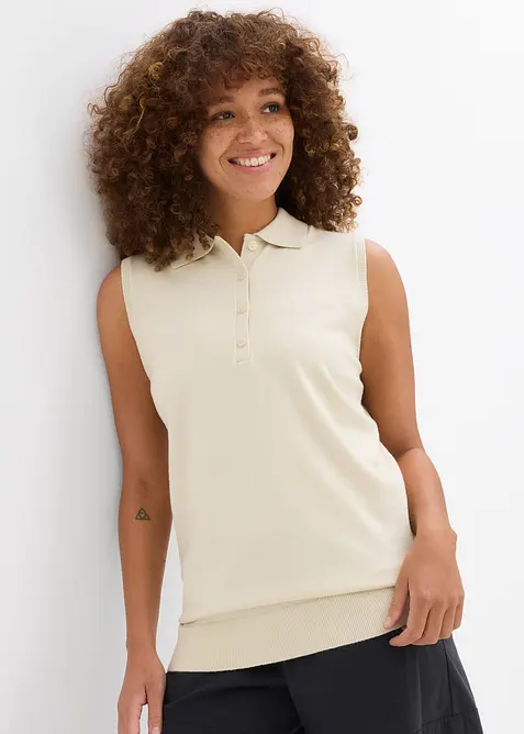 Strikket topp, bonprix