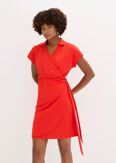 Minikjole i omslagsmodell, bonprix