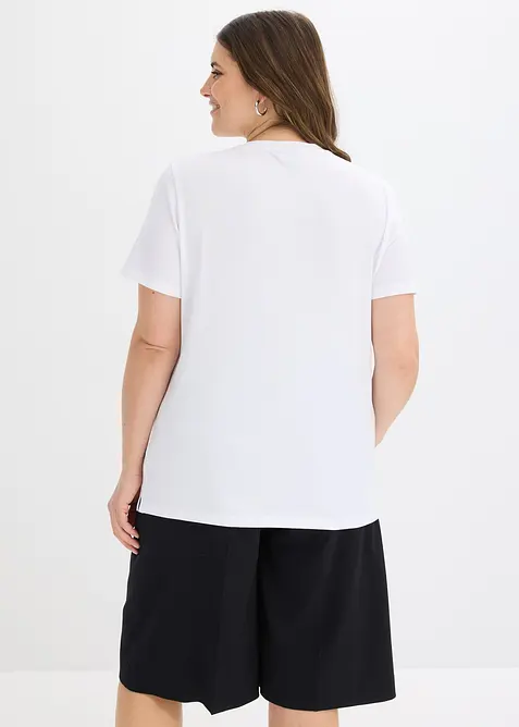 T-skjorte med leopardtrykk, bonprix