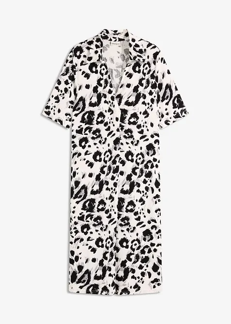 Kjole i lett viskose, bonprix