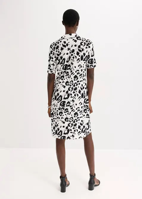 Kjole i lett viskose, bonprix