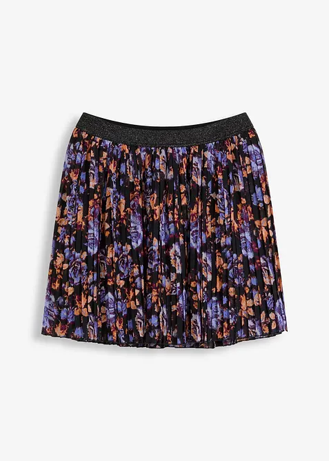 Plissert miniskjørt, bonprix