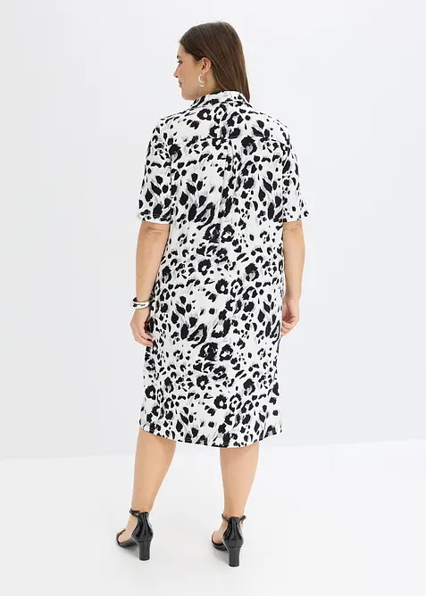 Kjole i lett viskose, bonprix