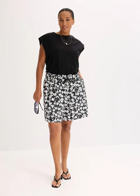 Shorts med lin, bonprix