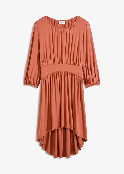 Jerseykjole med rynking, bonprix