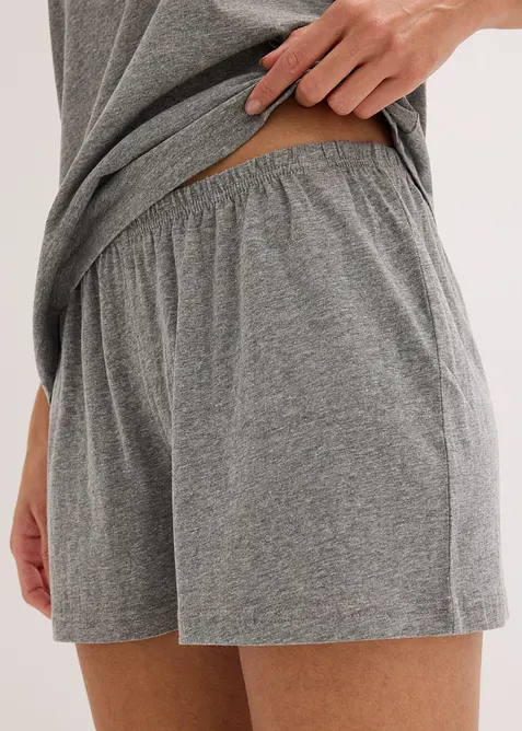 Shorty-pyjamas med fine blonder, bonprix