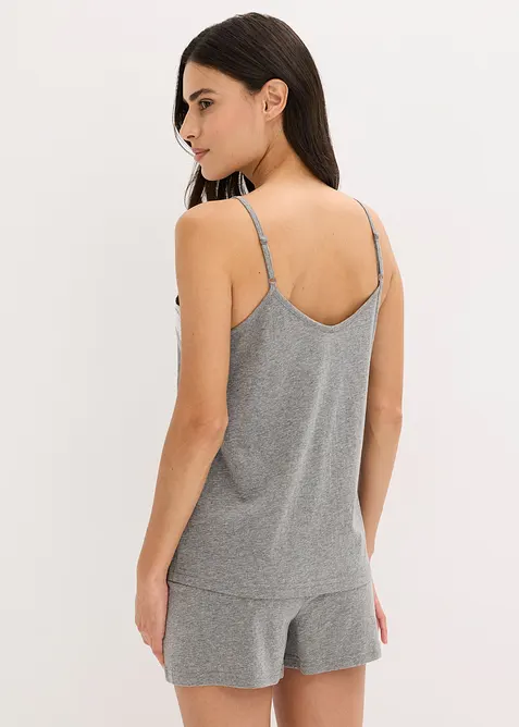 Shorty-pyjamas med fine blonder, bonprix