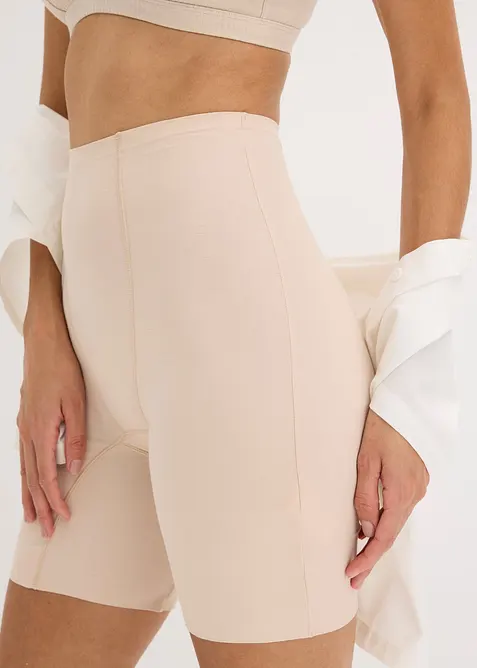 No-show shapebikers i bomull med lett formende effekt, bonprix