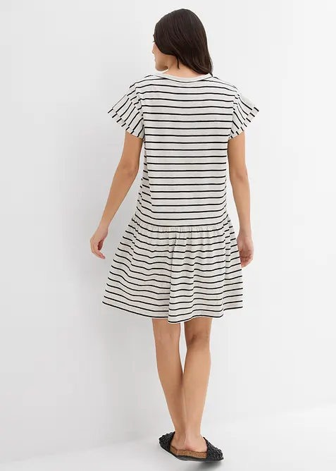 Trikotkjole i bomull, bonprix