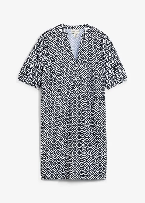 Tunikakjole i lett viskose, bonprix