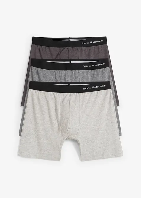 Bokserbriefs med bomull (3-pack), bonprix
