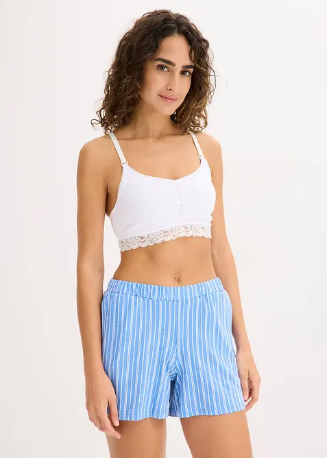 Amme-BH uten bøyle, med økologisk bomull (2-pack), bonprix