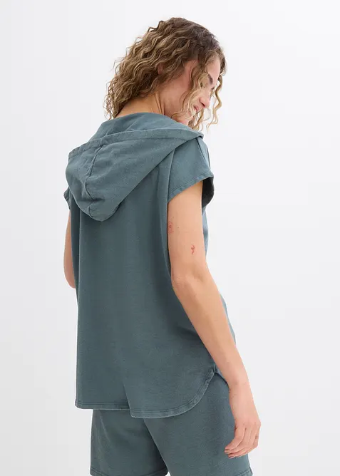 Sweatshirt i 100% bomull, bonprix
