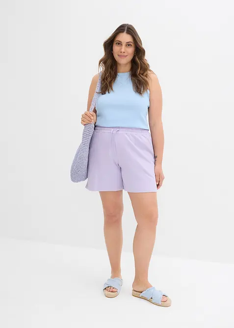Sweatshorts i 100% bomull, bonprix