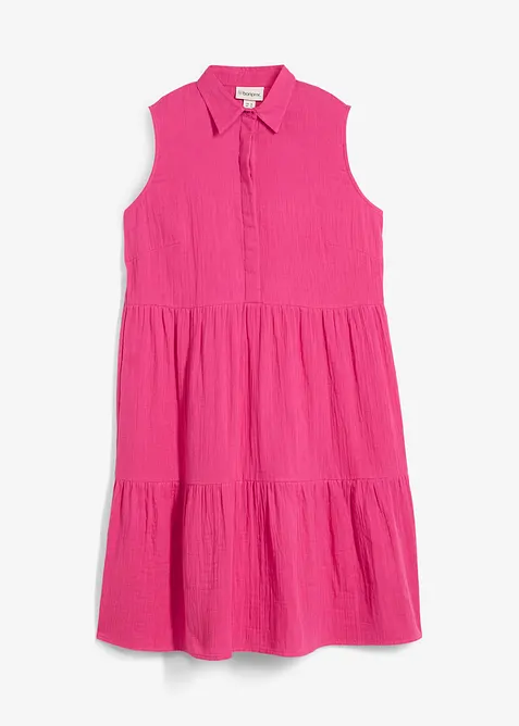 Tunikakjole i lett musselin, bonprix