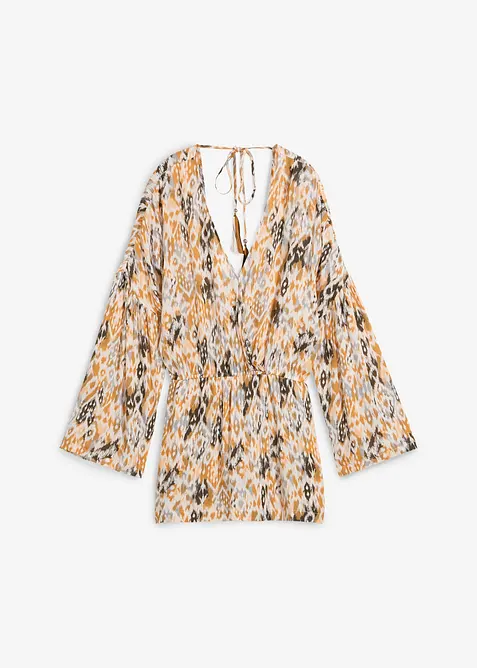 Kort jumpsuit i lett viskose, bonprix