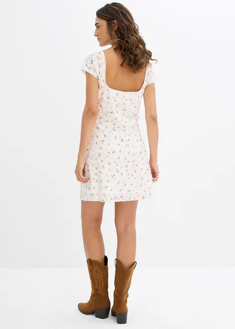 Blondekjole med blomsterprint, bonprix