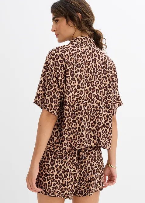 Bluse i lett viskose, bonprix