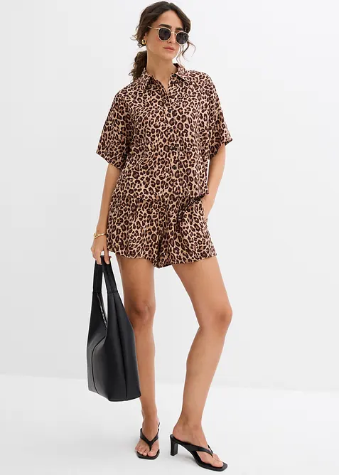 Bluse i lett viskose, bonprix