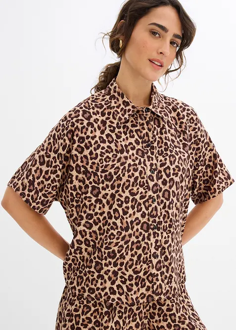 Bluse i lett viskose, bonprix
