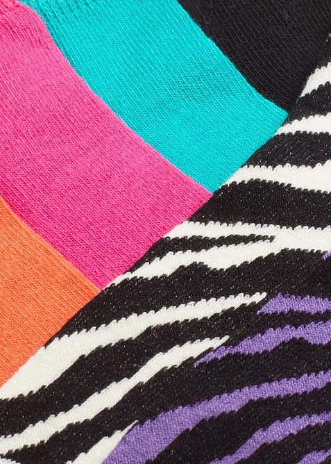 Sneakerssokker med &oslash;kologisk bomull (6-pack), bonprix