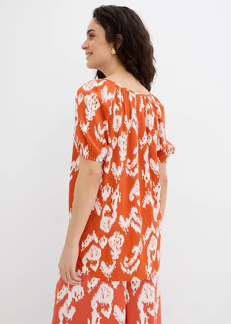 Tunikabluse i myk viskose, bonprix