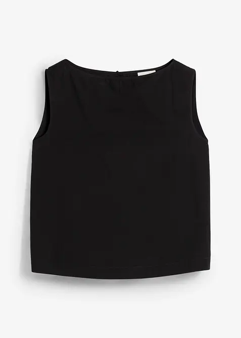 Blusetopp i 100% bomull, bonprix