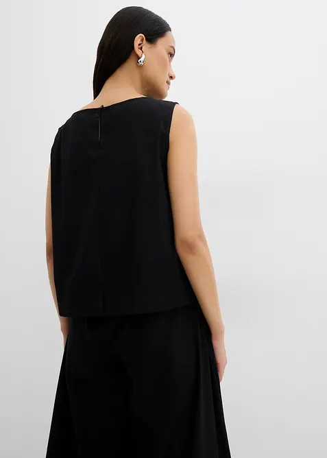 Blusetopp i 100% bomull, bonprix