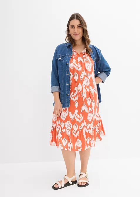 Tunikakjole i 100% viskose, bonprix