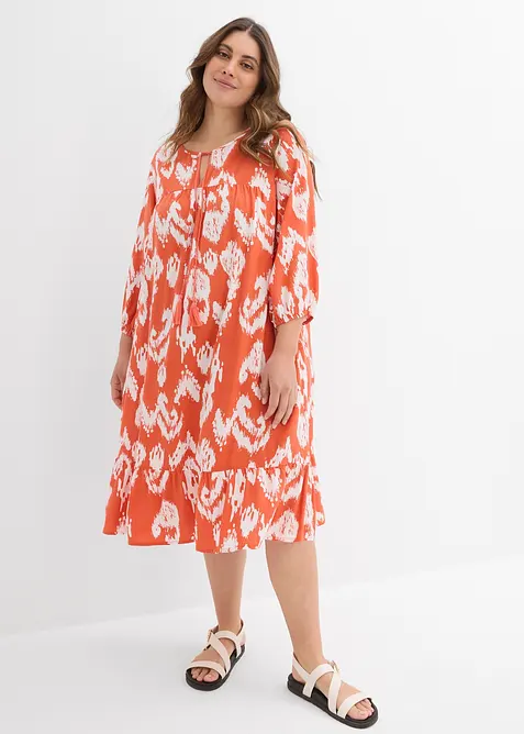 Tunikakjole i 100% viskose, bonprix