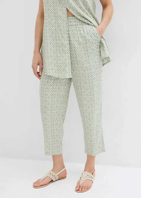 Haremsbukse i viskose, bonprix