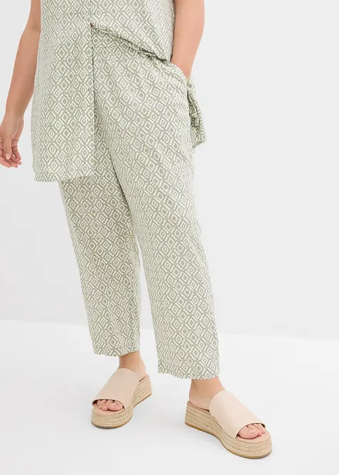 Haremsbukse i viskose, bonprix