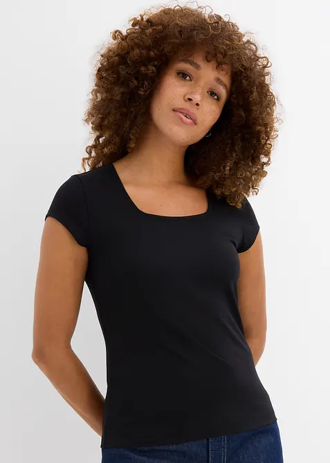 T-skjorte med ren økologisk bomull, bonprix