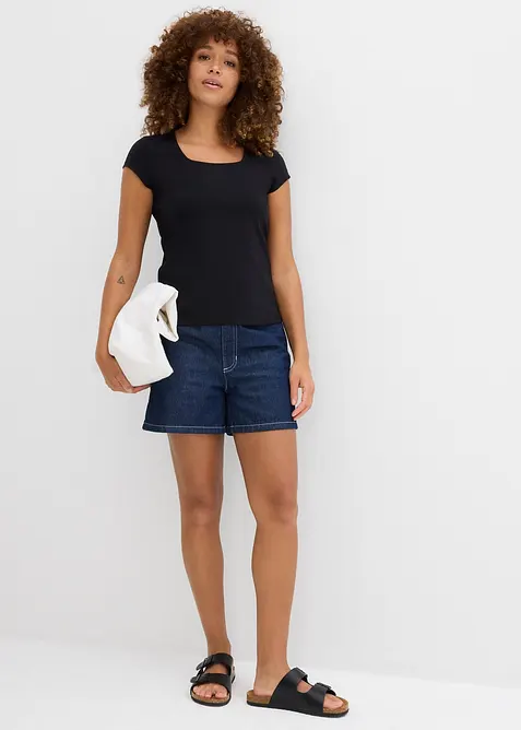 T-skjorte med ren økologisk bomull, bonprix