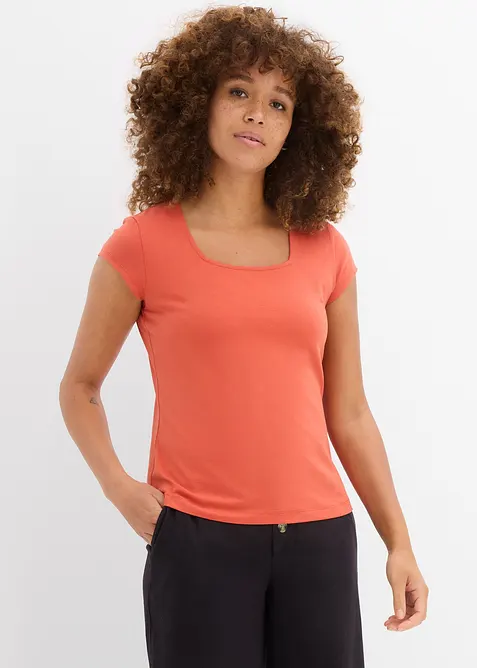 T-skjorte med ren økologisk bomull, bonprix