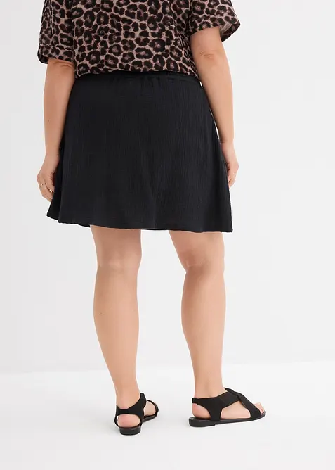 Bukseskjørt i musselin, bonprix