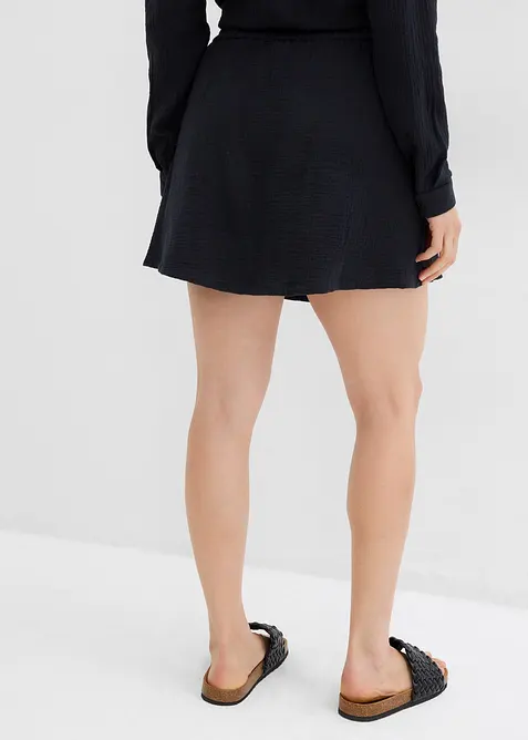 Bukseskjørt i musselin, bonprix