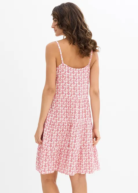 Stroppekjole i lett viskose, bonprix