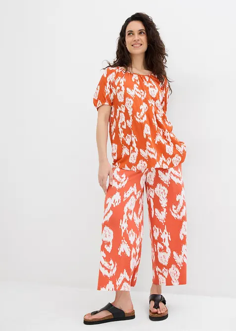 Tunikabluse i myk viskose, bonprix